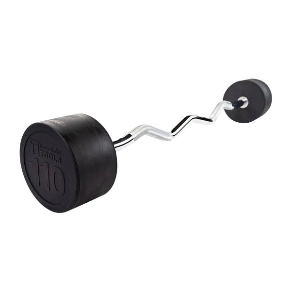 Body-Solid Tools Fixed Weight Ez-Curl Barbells (20-110 lbs.) Strength Body-Solid 110LB