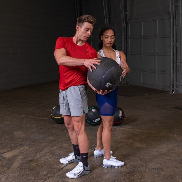 Body-Solid Tools Heavy Rubber Medicine Balls (20-70 lbs.) Strength Body-Solid