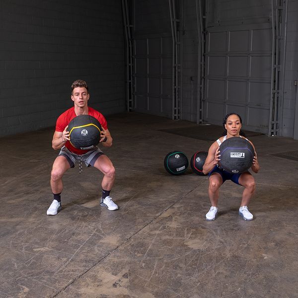 Body-Solid Tools Heavy Rubber Medicine Balls (20-70 lbs.) Strength Body-Solid