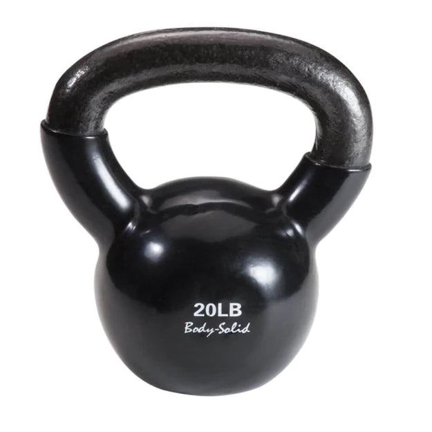 Body-Solid Vinyl Coated Kettlebells Strength Body-Solid 20 lb.