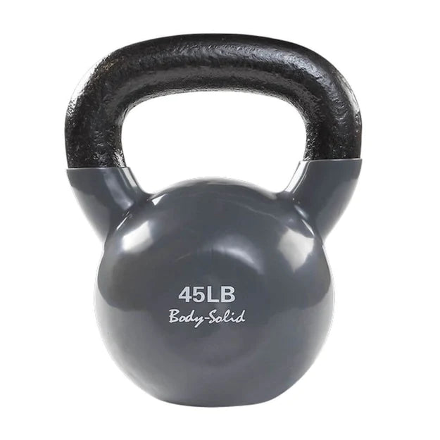 Body-Solid Vinyl Coated Kettlebells Strength Body-Solid 45 lb.