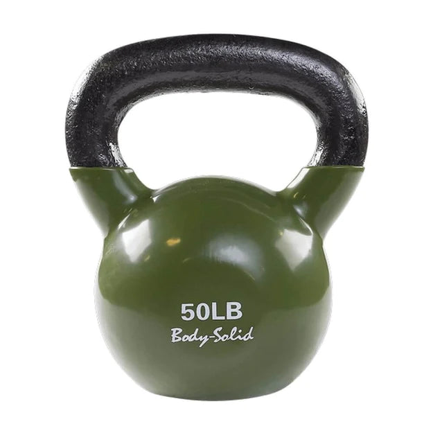 Body-Solid Vinyl Coated Kettlebells Strength Body-Solid 50 lb.