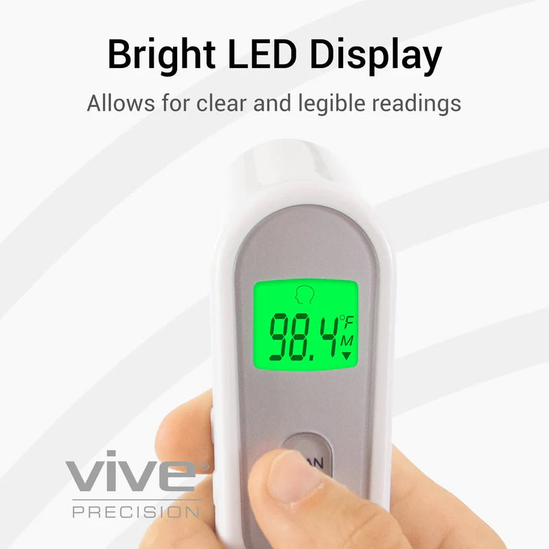 Vive Health DMD1054WHT Infrared Thermometer Digital Measuring Devices Vive Health