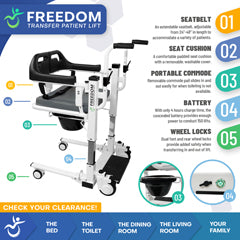 Climbing Steps Freedom Transfer Patient Lift Patient Lift Climbing Steps