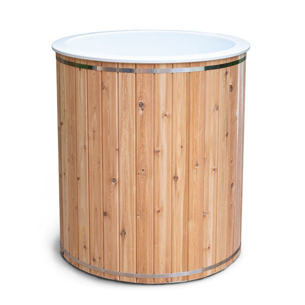 Dundalk Baltic Cold Plunge Outdoor Barrel Tub Cold Plunge Tubs Dundalk LeisureCraft
