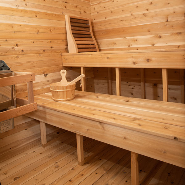 Dundalk CT Luna Outdoor 2-4 person Sauna Outdoor Sauna Dundalk LeisureCraft