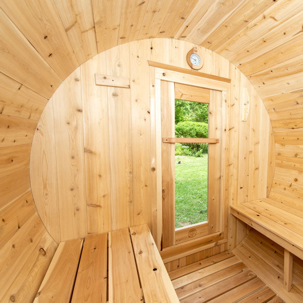 Dundalk CT Harmony Barrel Outdoor 2-4 person Sauna Outdoor Sauna Dundalk LeisureCraft