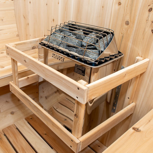 Dundalk CT Tranquility Barrel Outdoor 6-8 person Sauna Outdoor Sauna Dundalk LeisureCraft