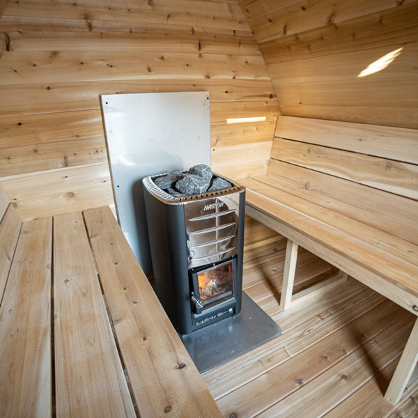 Dundalk CT MiniPOD Outdoor 2-4 person Sauna Outdoor Sauna Dundalk LeisureCraft