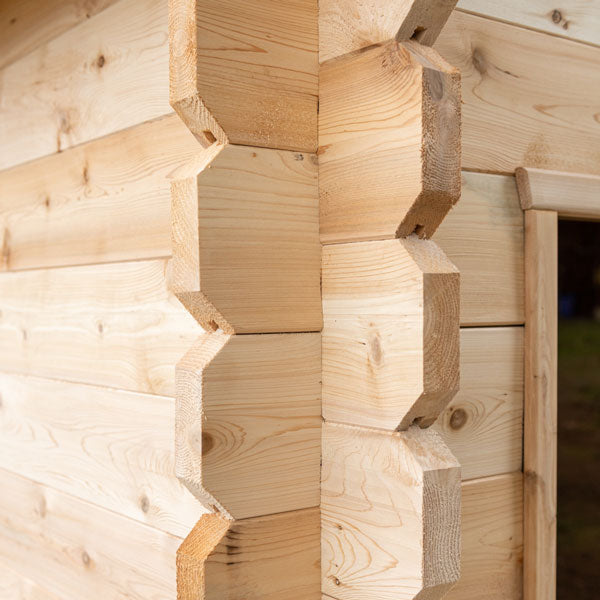 Dundalk CT Georgian Cabin Outdoor 2-6 person Sauna Outdoor Sauna Dundalk LeisureCraft