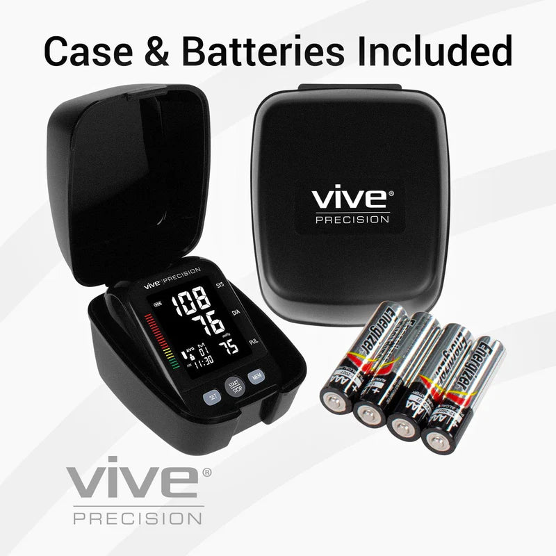 Vive Health DMD1037BLK Compact Blood Pressure Monitor Digital Measuring Devices Vive Health