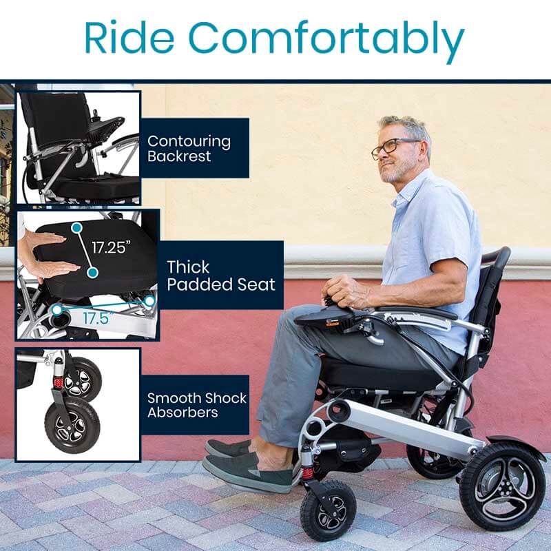 Vive Health MOB1029L Power Wheelchair Power wheelchairs Vive Health