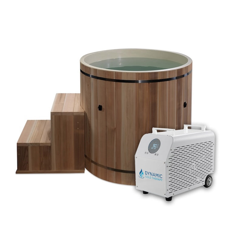 Dynamic Barrel Cold Plunge System Cold Plunge Therapy Dynamic Cold Therapy PVC Premier Edition - 0.8 HP