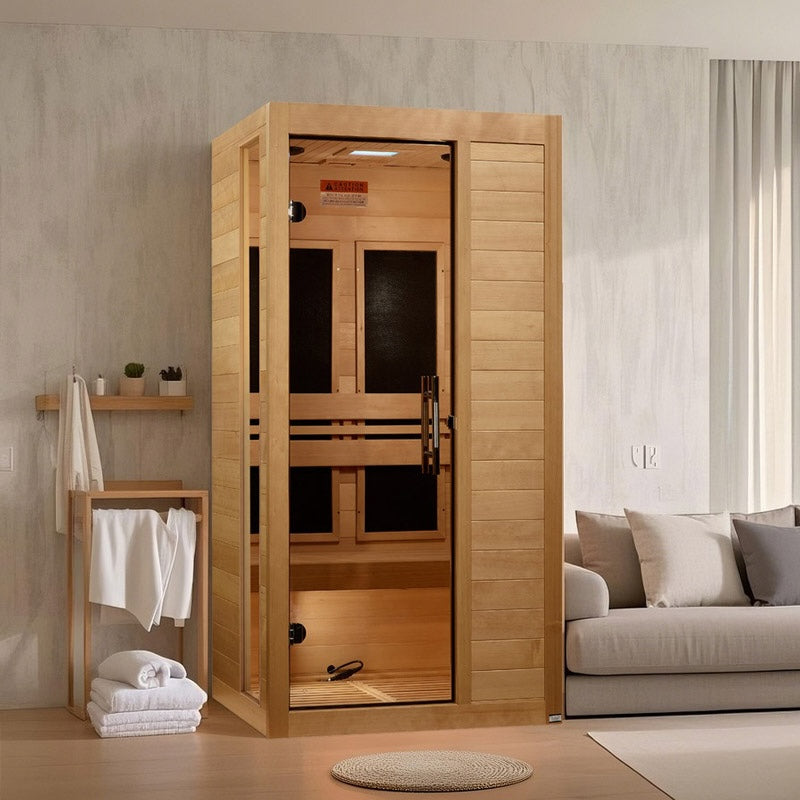 Dynamic Veneto Elite 1-2 Person Ultra Low EMF FAR Infrared Sauna