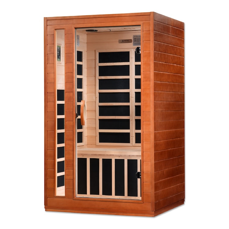 Dynamic Cordoba 2-Person Low EMF FAR Infrared Sauna (Canadian Hemlock)