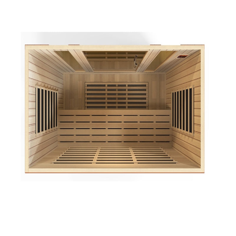 Dynamic Bergamo 4 Person Ultra Low EMF Far Infrared Sauna