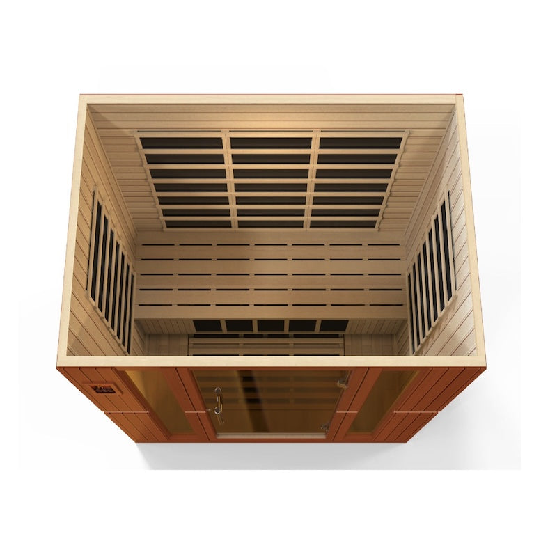 Dynamic Bergamo 4 Person Ultra Low EMF Far Infrared Sauna