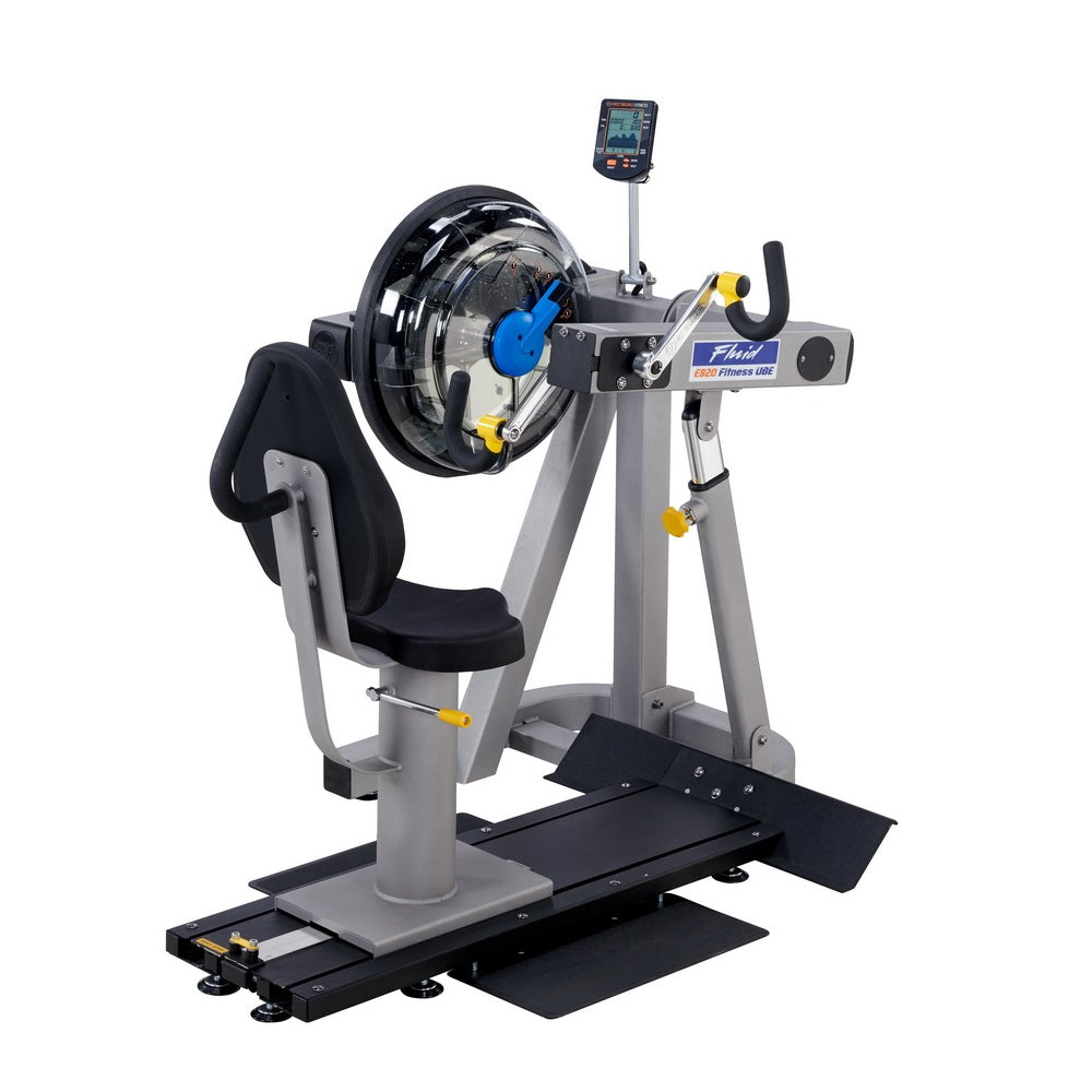E850 Club UBE Fluid Resistance Arm Cycling Machine Fitness First Degree Fitness