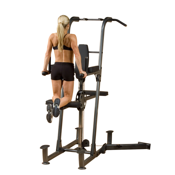 BODY-SOLID FUSION WEIGHT-ASSISTED DIP & PULL-UP STATION FCDWA Strength Body-Solid