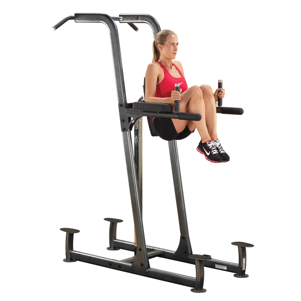 BODY-SOLID FUSION VERTICAL KNEE RAISE, DIP, PULL UP FCD Strength Body-Solid