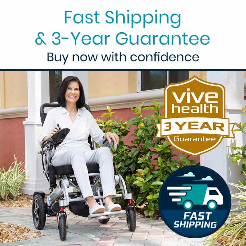 Vive Health MOB1029L Power Wheelchair Power wheelchairs Vive Health