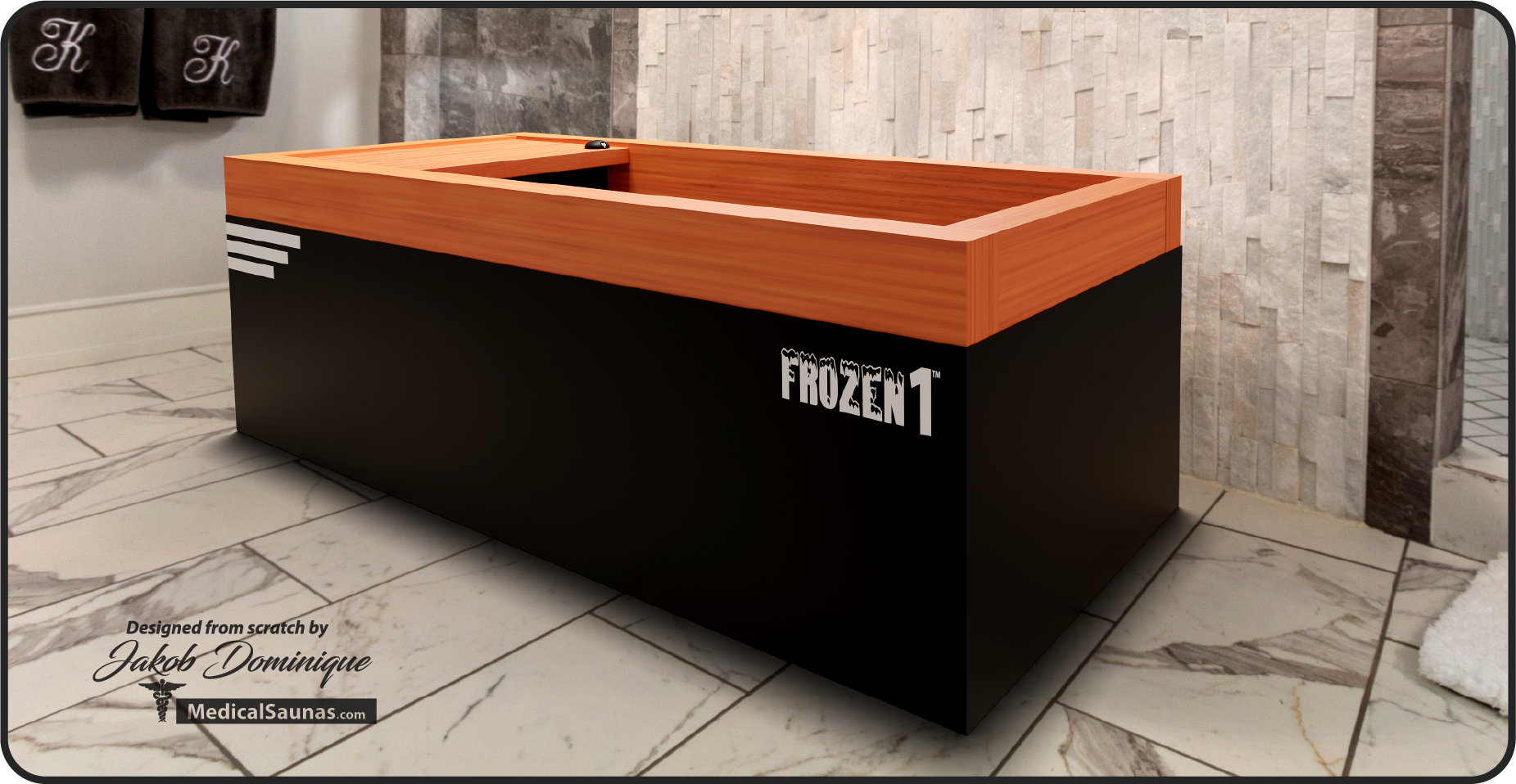 Medical Breakthrough Frozen 1 Cold Plunge Indoor/Outdoor Tub Cold Plunge Tubs Medical Breakthrough