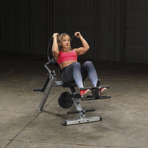 BODY-SOLID SEMI-RECUMBENT AB BENCH GAB300 Strength Body-Solid