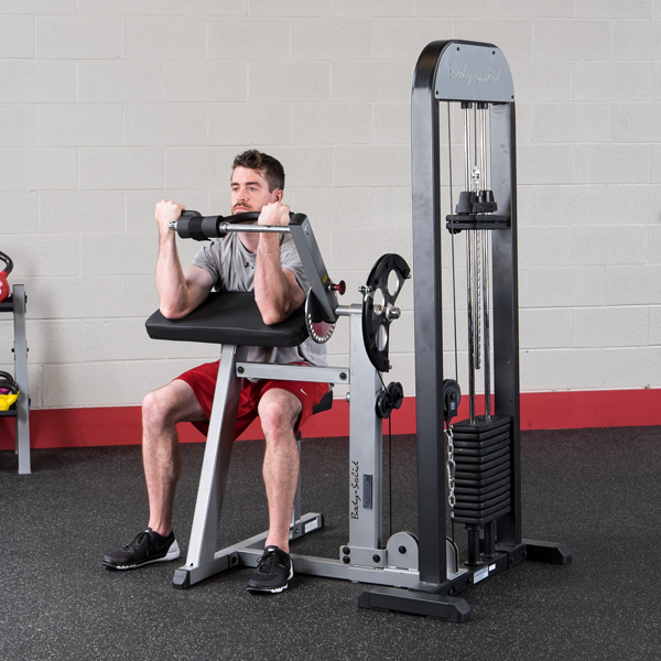Body-Solid PRO-SELECT BICEPS & TRICEPS MACHINE GCBT-STK Strength Body-Solid