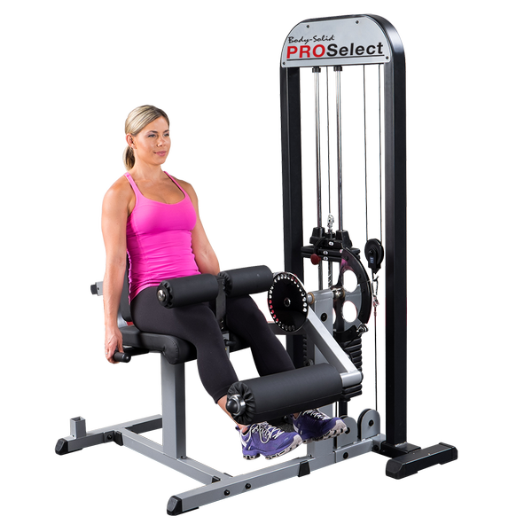 Body-Solid PRO-SELECT LEG EXT. & LEG CURL MACHINE GCEC-STK Strength Body-Solid