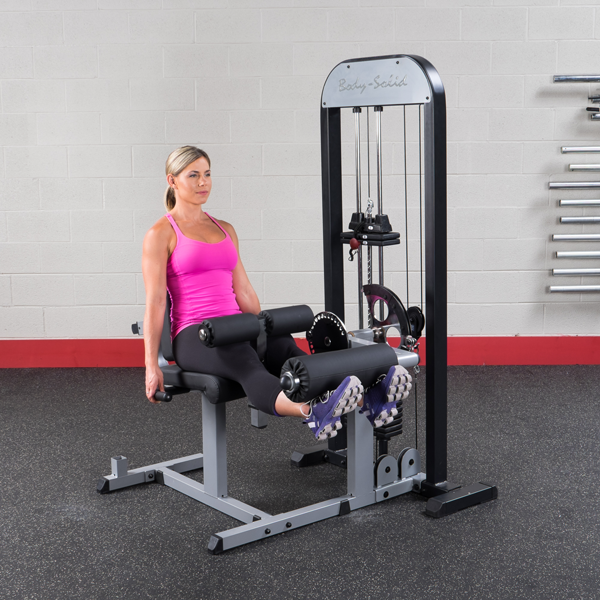 Body-Solid PRO-SELECT LEG EXT. & LEG CURL MACHINE GCEC-STK Strength Body-Solid