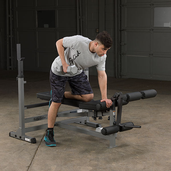 BODY-SOLID POWERCENTER COMBO BENCH GDIB46L Strength Body-Solid