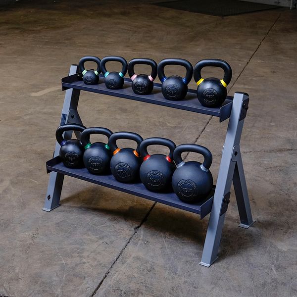 BODY-SOLID DUMBBELL & KETTLEBELL RACK GDKR100 Strength Body-Solid