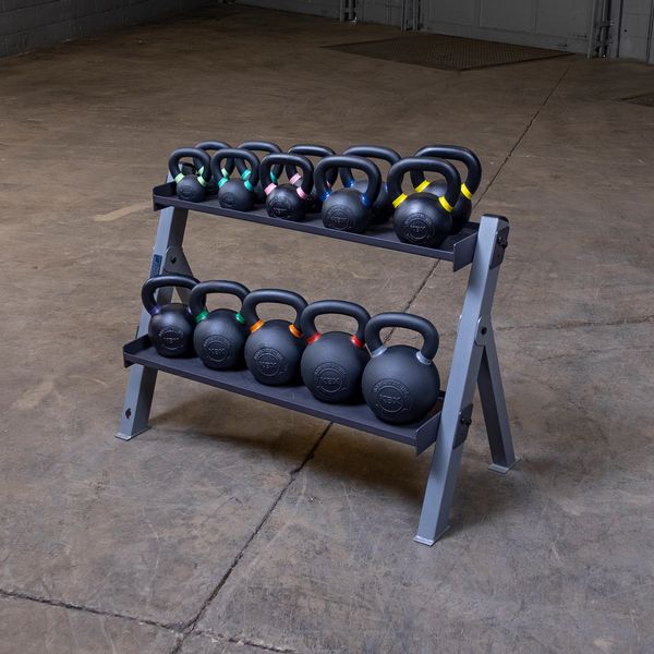 BODY-SOLID DUMBBELL & KETTLEBELL RACK GDKR100 Strength Body-Solid
