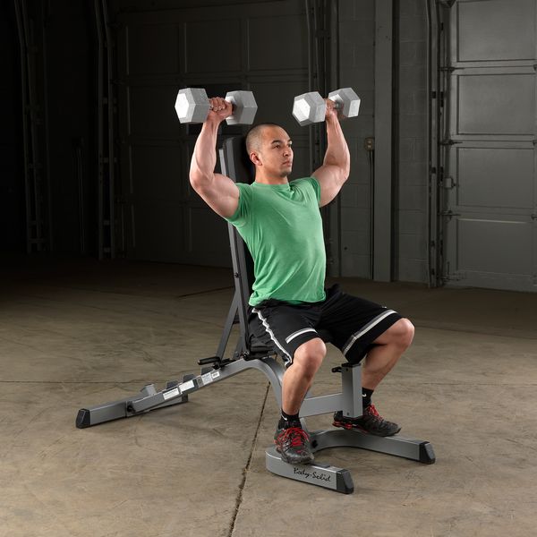 BODY-SOLID HEAVY DUTY FLAT INCLINE DECLINE BENCH GFID71 Strength Body-Solid