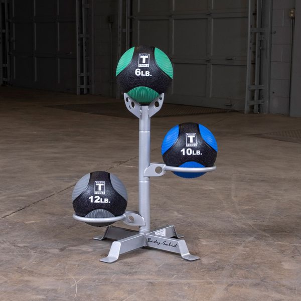 Body-Solid MEDICINE BALL RACK Strength Body-Solid