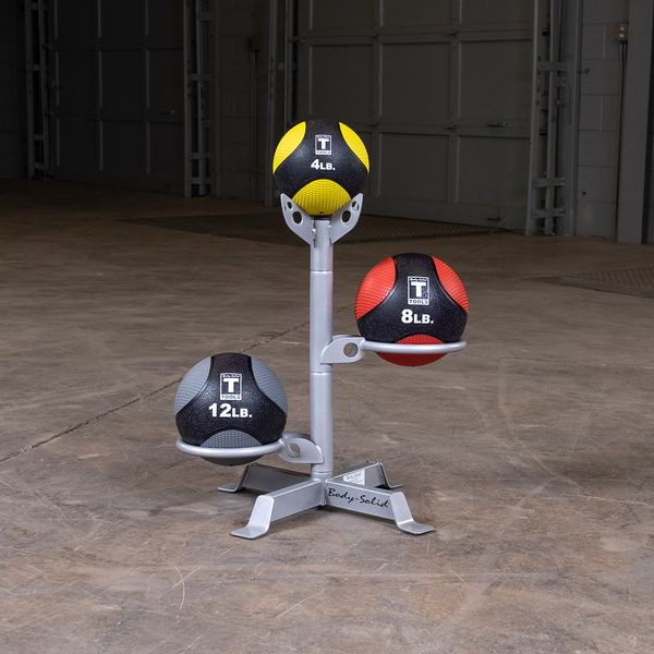 Body-Solid MEDICINE BALL RACK Strength Body-Solid