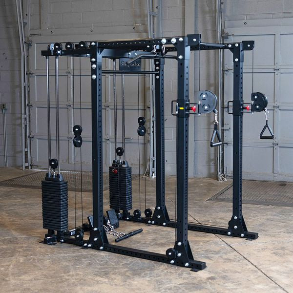 BODY-SOLID FUNCTIONAL TRAINER ATTACHMENT WITH WEIGHT STACKS GPRFTS Strength Body-Solid