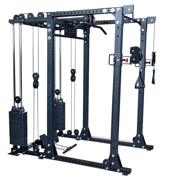BODY-SOLID FUNCTIONAL TRAINER ATTACHMENT WITH WEIGHT STACKS GPRFTS Strength Body-Solid