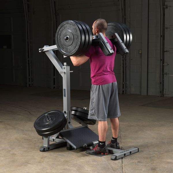 BODY-SOLID LEVERAGE SQUAT CALF MACHINE GSCL360 Strength Body-Solid