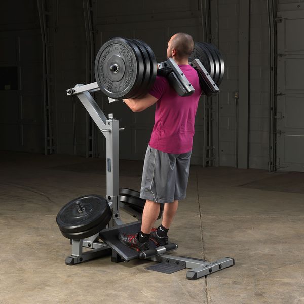BODY-SOLID LEVERAGE SQUAT CALF MACHINE GSCL360 Strength Body-Solid