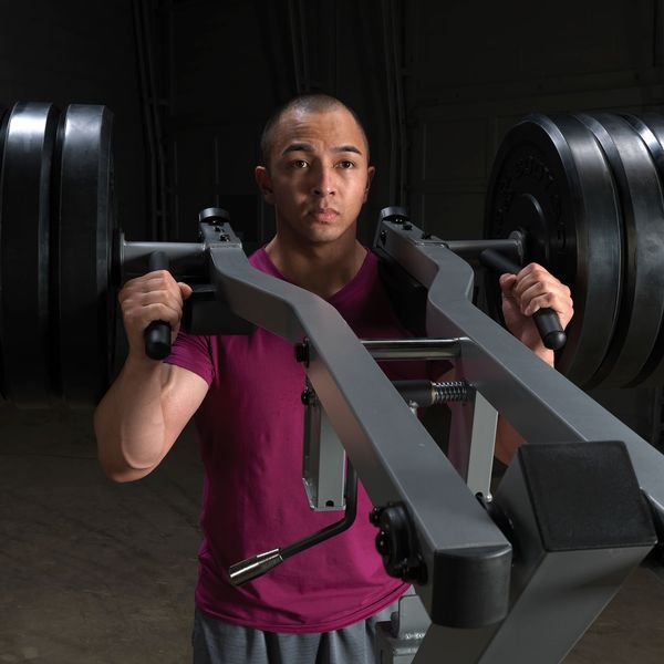 BODY-SOLID LEVERAGE SQUAT CALF MACHINE GSCL360 Strength Body-Solid