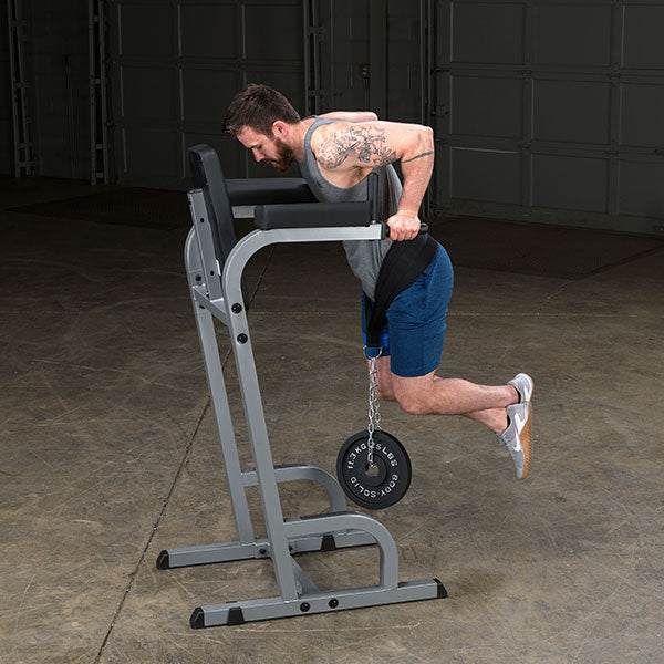 BODY-SOLID VERTICAL KNEE RAISE & DIP GVKR60 Strength Body-Solid