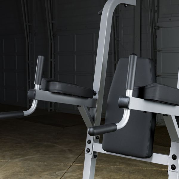 BODY-SOLID VERTICAL KNEE RAISE, DIP, PULL UP GVKR82 Strength Body-Solid