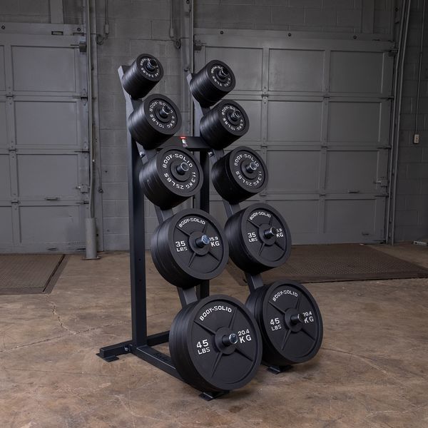 BODY-SOLID GWT76 HIGH CAPACITY PLATE RACK GWT76 Strength Body-Solid