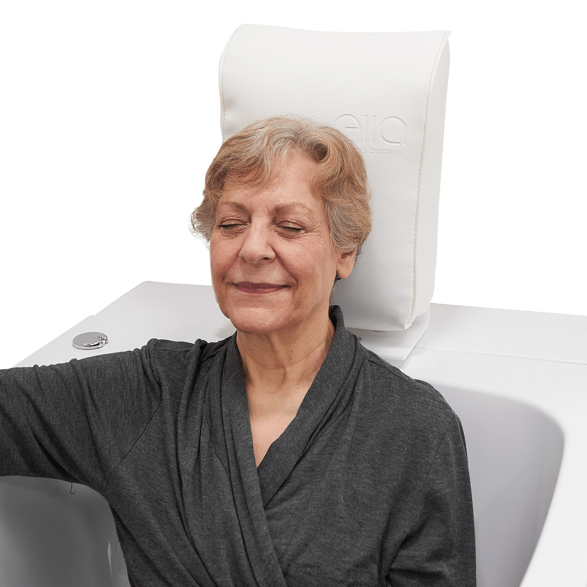 Ella's Bubbles Removable Headrest and Neck Support Bath Tub Ella's Bubbles