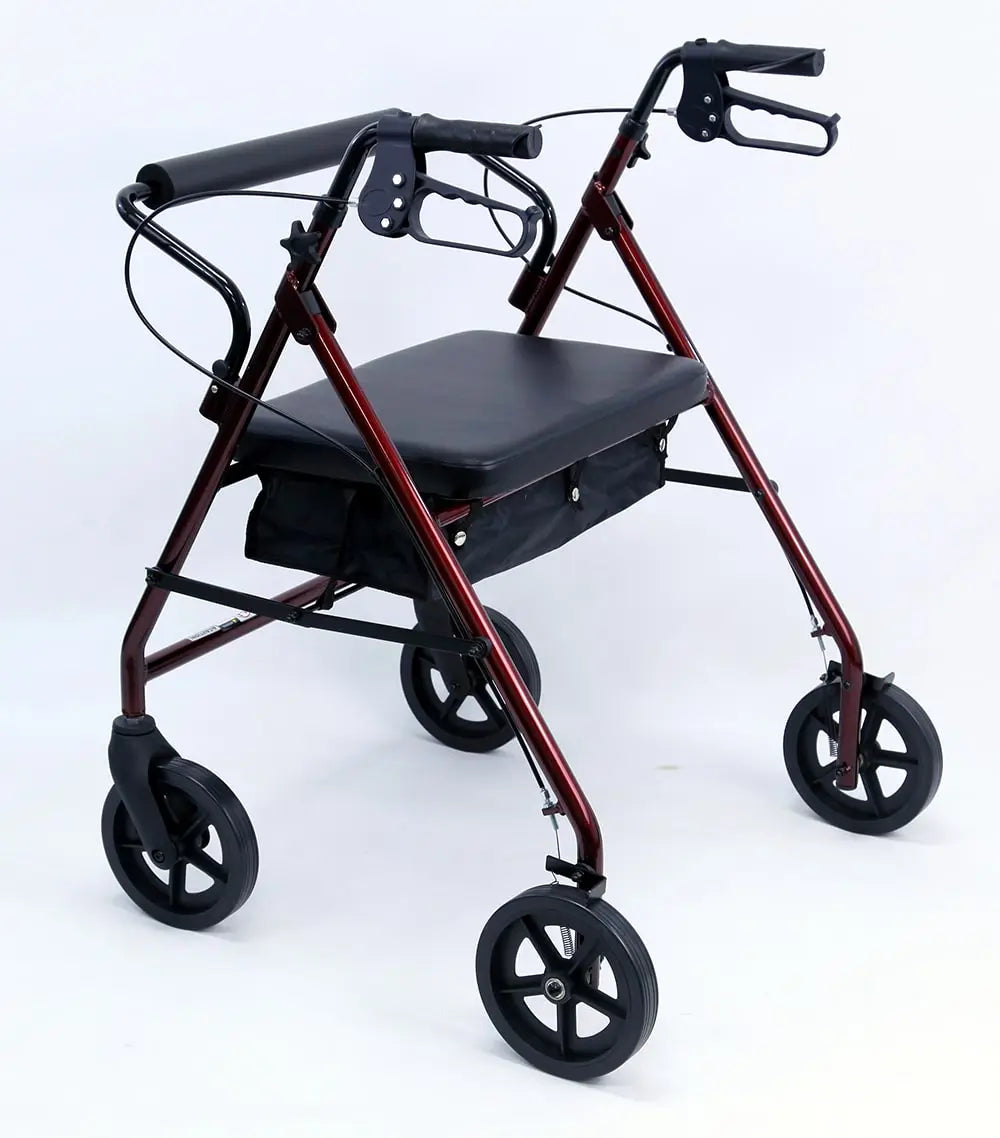 Karman R-4800 Extra Wide Lightweight Rollator, Aluminum Walkers & Rollators Karman Healthcare
