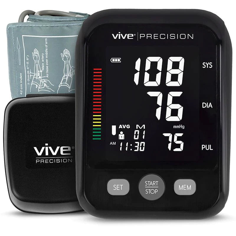 Vive Health DMD1037BLK Compact Blood Pressure Monitor Digital Measuring Devices Vive Health