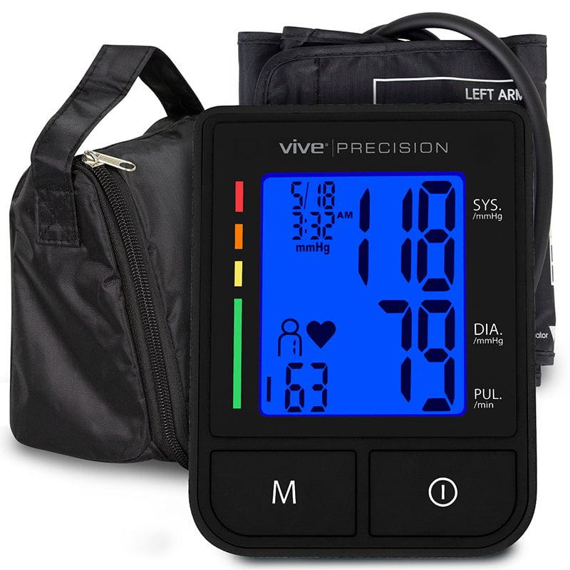 Vive Health DMD1061BLK Compact Blood Pressure Monitor Digital Measuring Devices Vive Health
