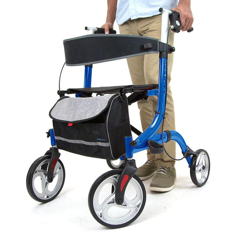 Vive Health Rollator Model S Walkers & Rollators Vive Health Blue