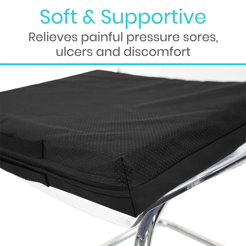 Vive Health Easy-Clean Wheelchair Cushion Wheelchair Cushions Vive Health
